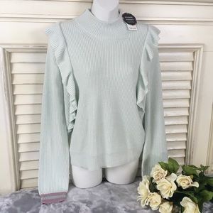 Splendid X Margherita Amico Mock Sweater Menta M